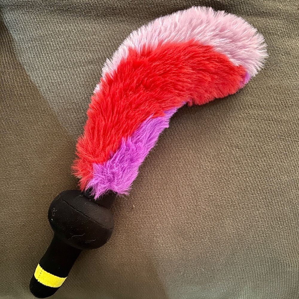Wiggles Captain feather swords, plush sword, approximately 21 1/2 inches